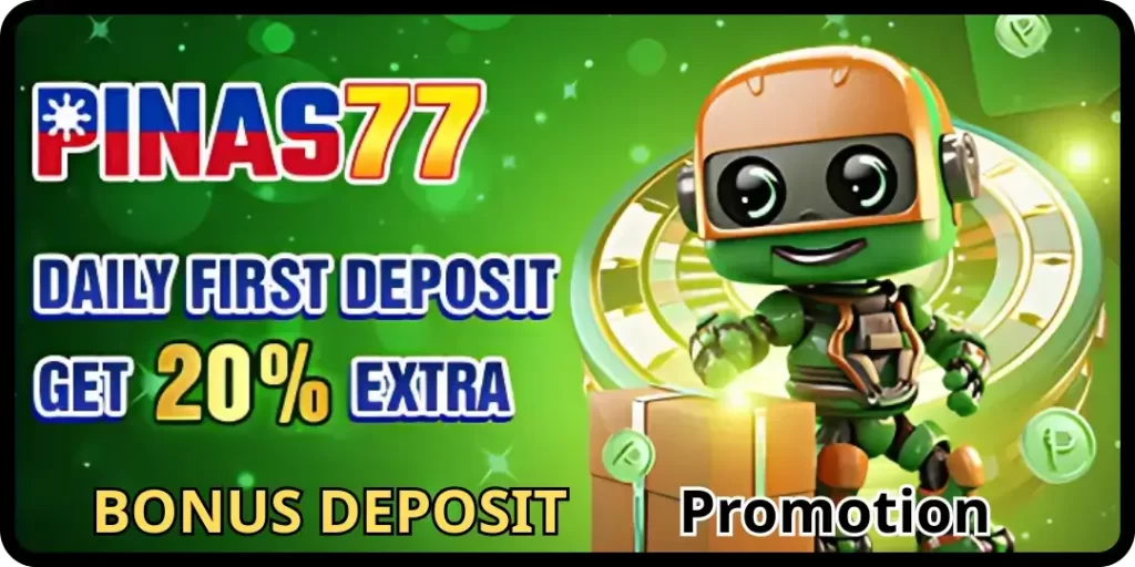 Bonus Deposit - How To Claim Get 20% Daily Deposit 26 Bonus Deposit - PINAS77