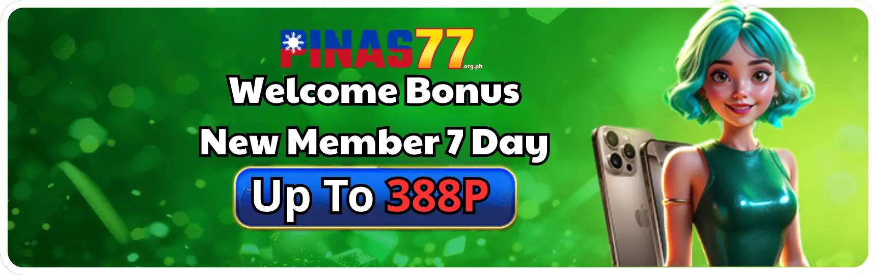 Pinas77 26 baner welcome bonus pinas777